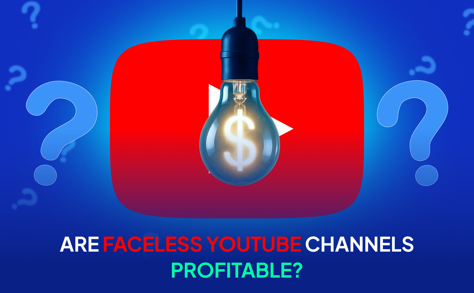 Faceless YouTube Channel Profitable? How to Earn Big in 2025