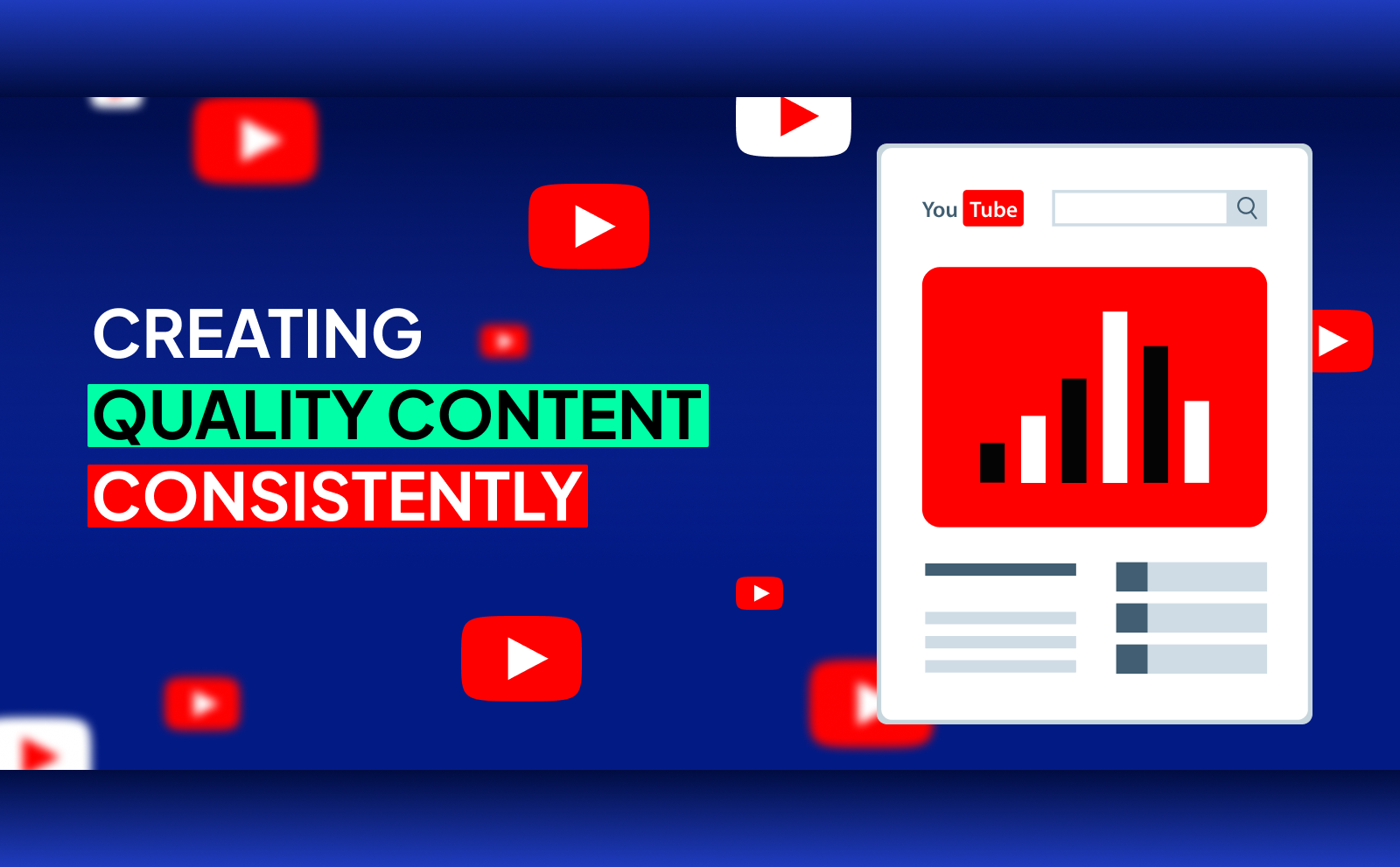 Creating Quality Content Consistently  - Best Time To Post on Youtube in 2025