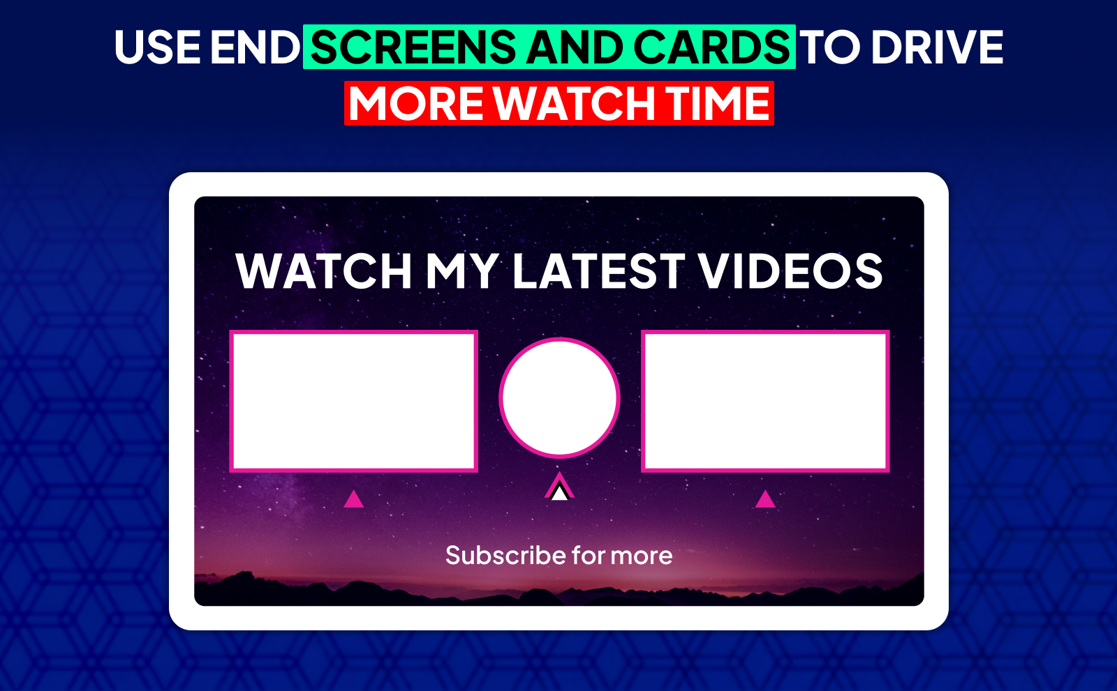 Use End Screens And Cards To Drive More Watch Time