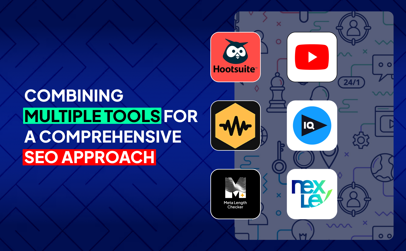 Combining multiple tools for a comprehensive SEO approach - Best YouTube SEO Tools 2025