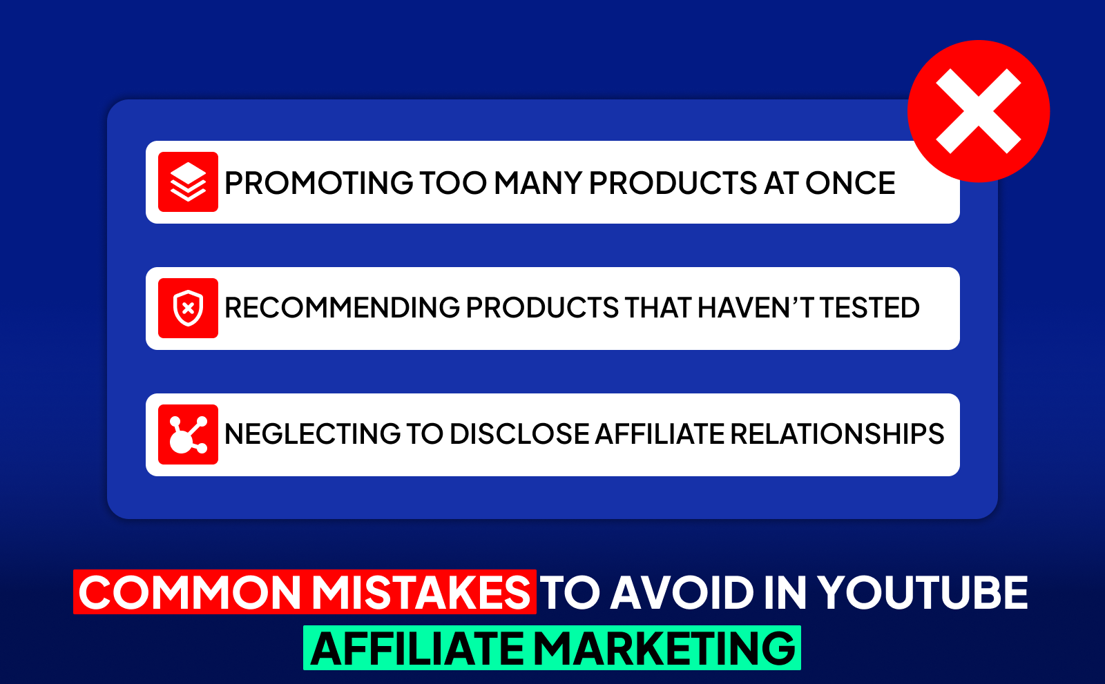 YouTube Affiliate Marketing - Best Practices For Transparency With Your Audience