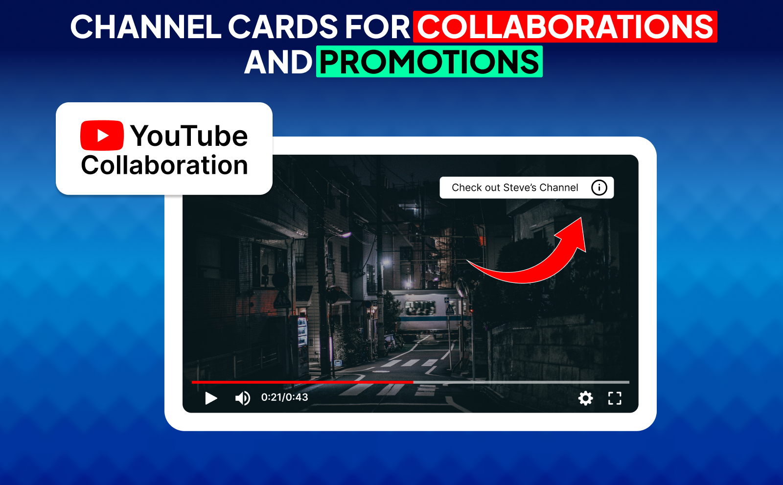 YouTube Info Cards - Channel Cards For Collaborations And Promotions