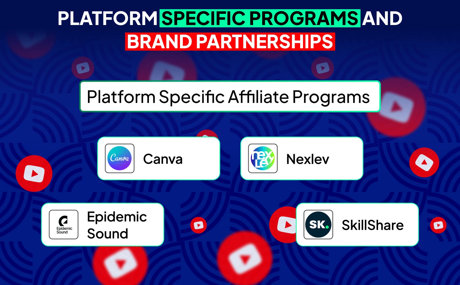YouTube Affiliate Marketing - Platform Specific Programs And Brand Partnerships