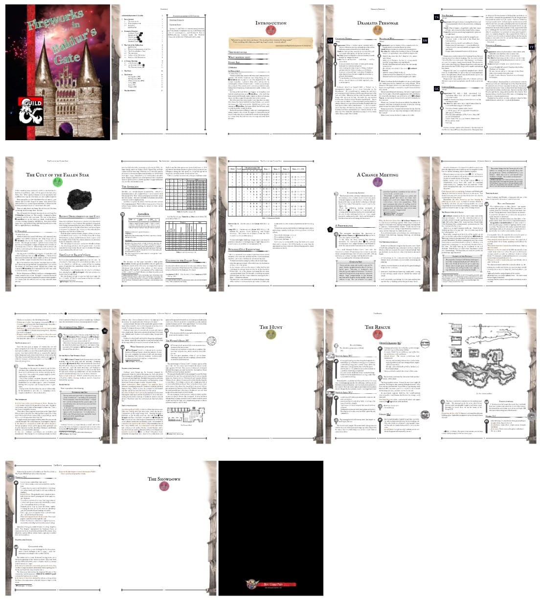 One week to finish "Fireworks in Baldur's Gate"