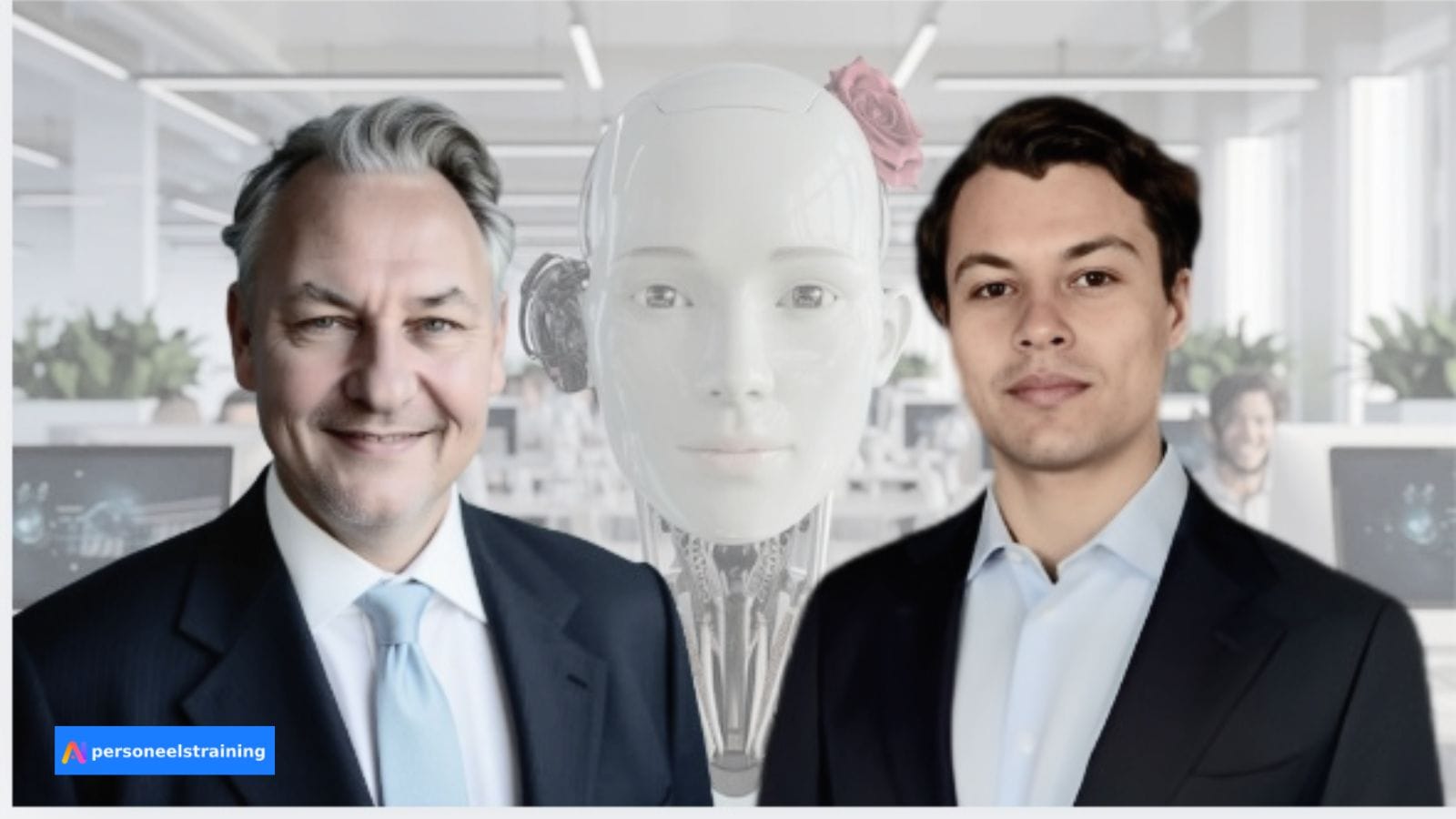 Barry en Xavier - trainers van AI Personeelstraining