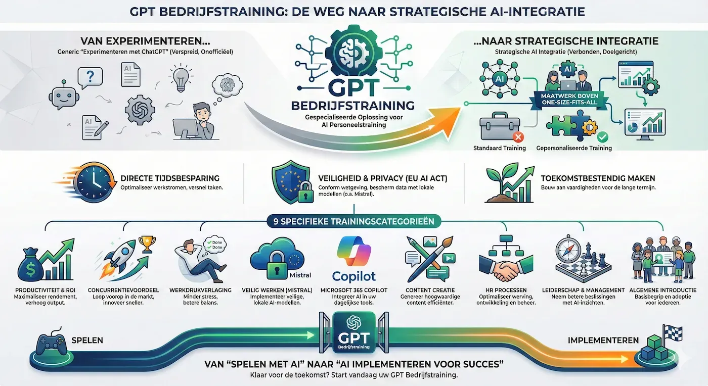 GPTbedrijfstraining infographic