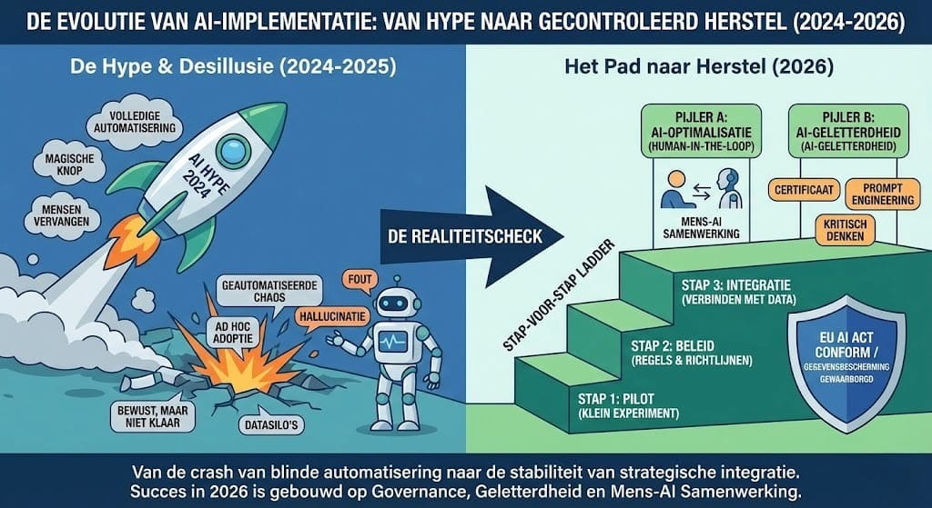 de evolutie van AI in 2026