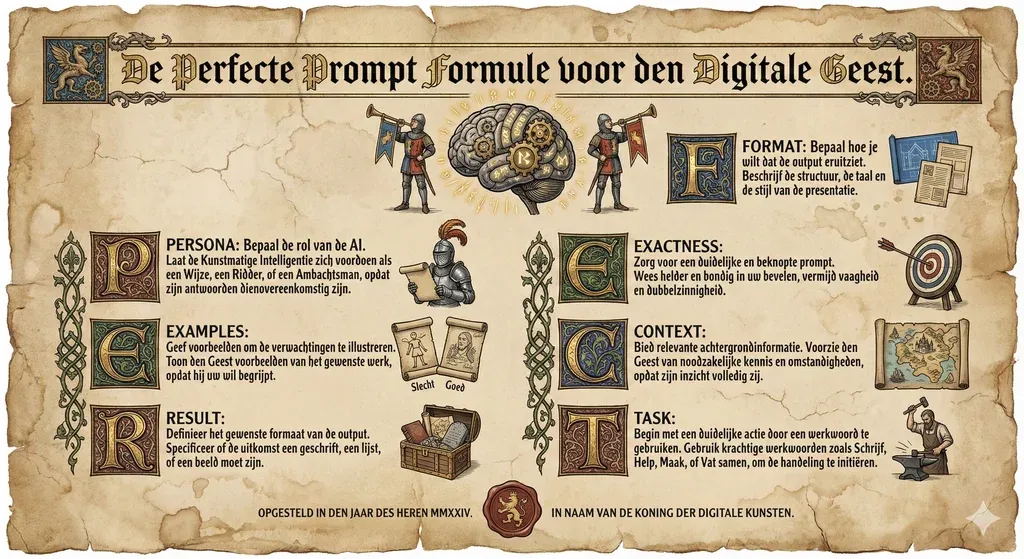 de perfecte prompt - middeleeuwse stijl