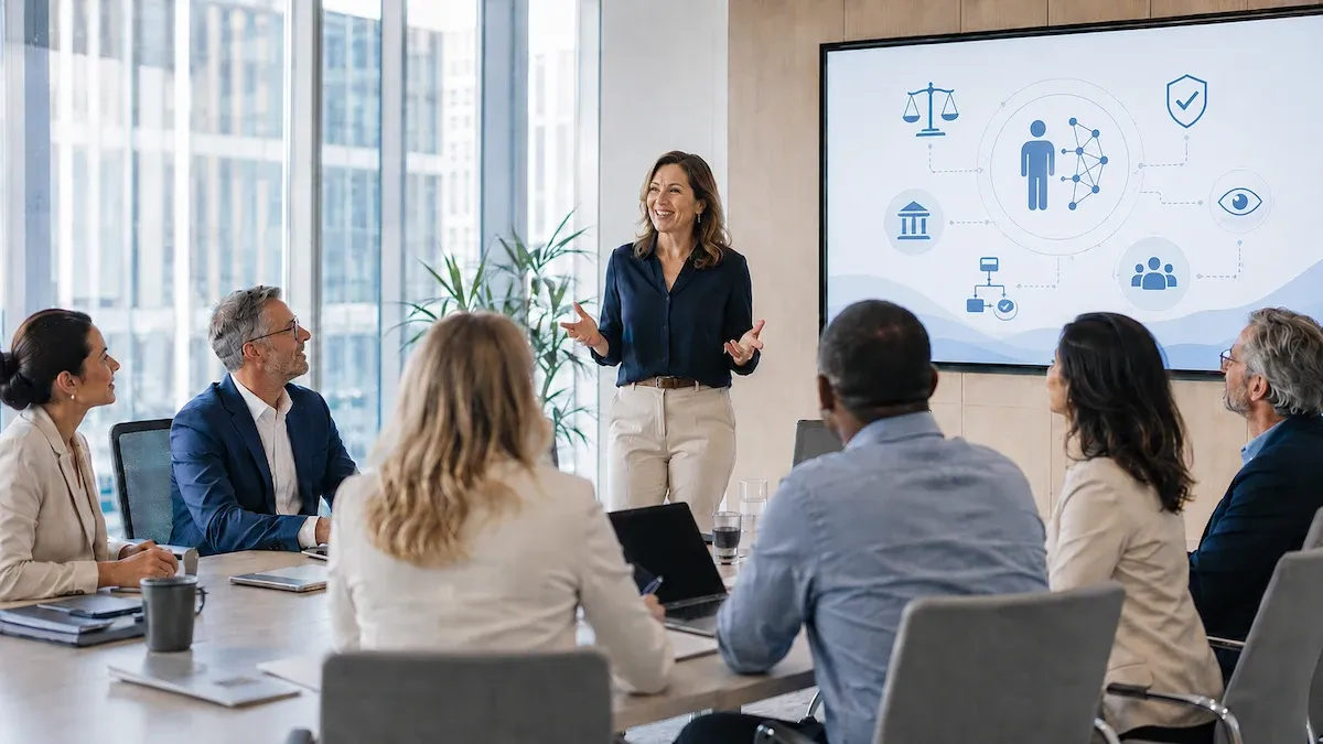 leer slimme AI tools te gebruiken - classroom with AI students