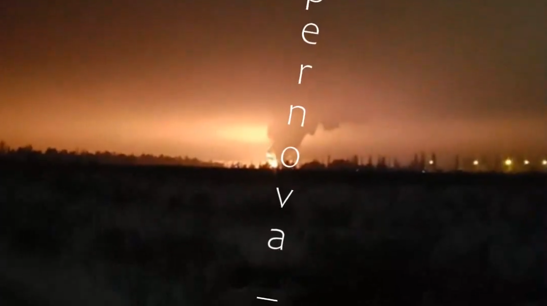 Nächster Schlag gegen Russlands Logistik: Großbrand in Öldepot bei Belgorod