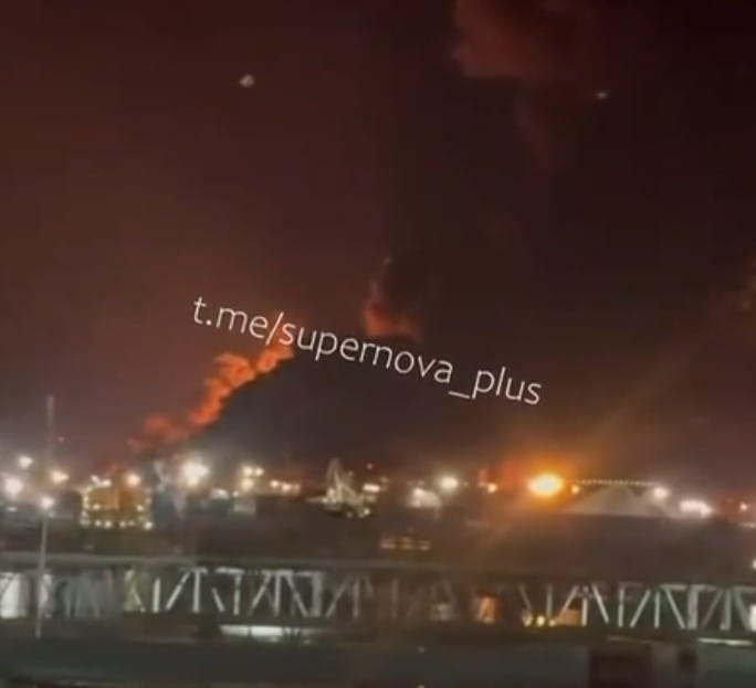 Vierter Treffer in einer Woche: Ukraine greift Ölterminal Ust-Luga erneut an