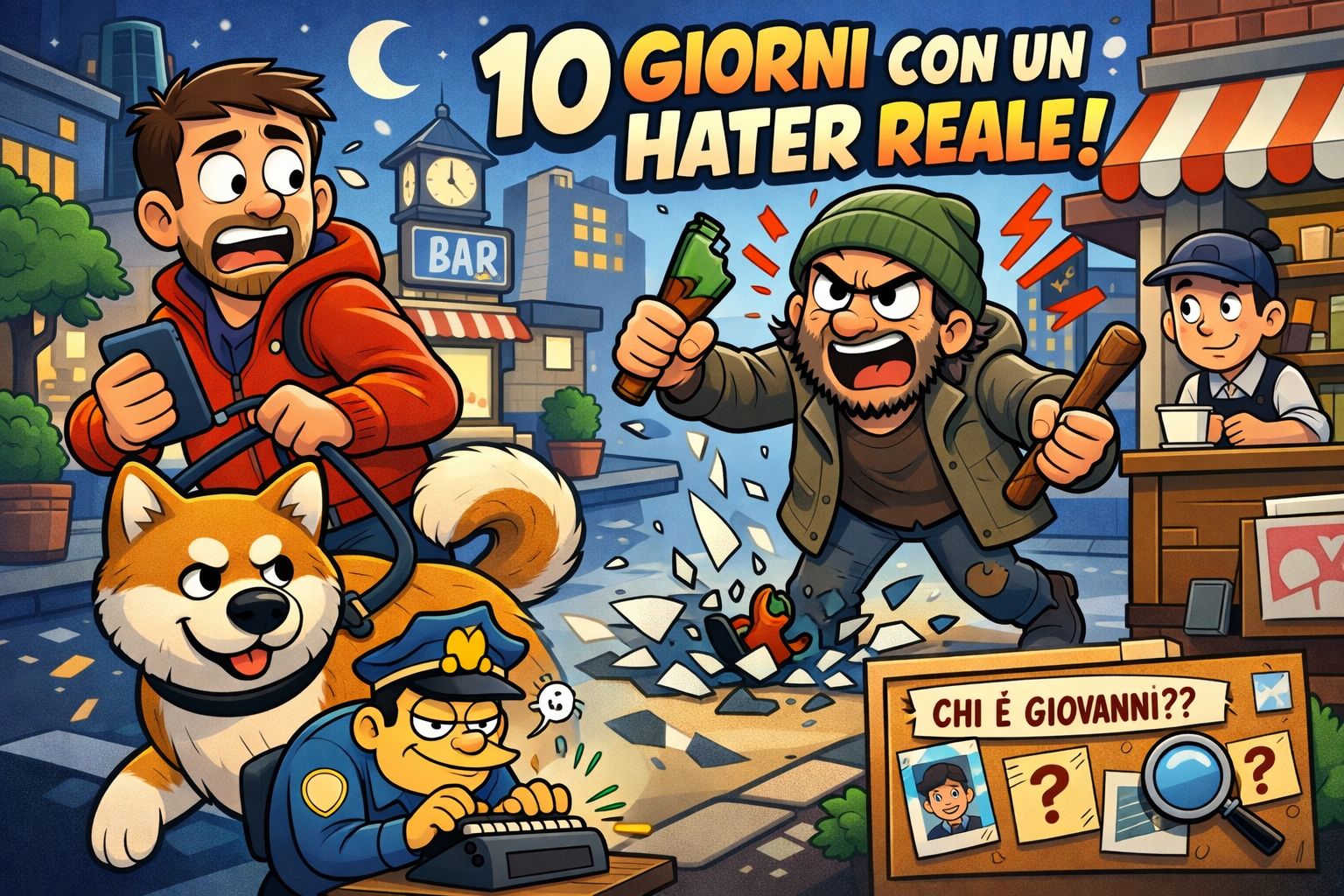 Cronaca di una follia alle 6 del mattino: 10 giorni con un "hater" fin troppo reale