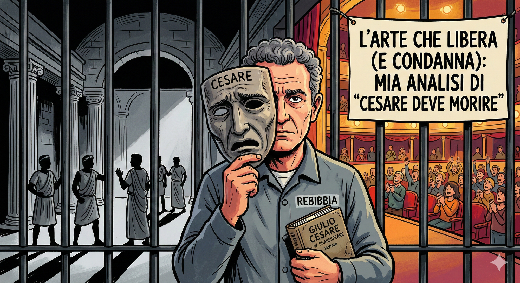 L'arte che libera (e condanna): Mia analisi di "Cesare deve morire" dei fratelli Taviani