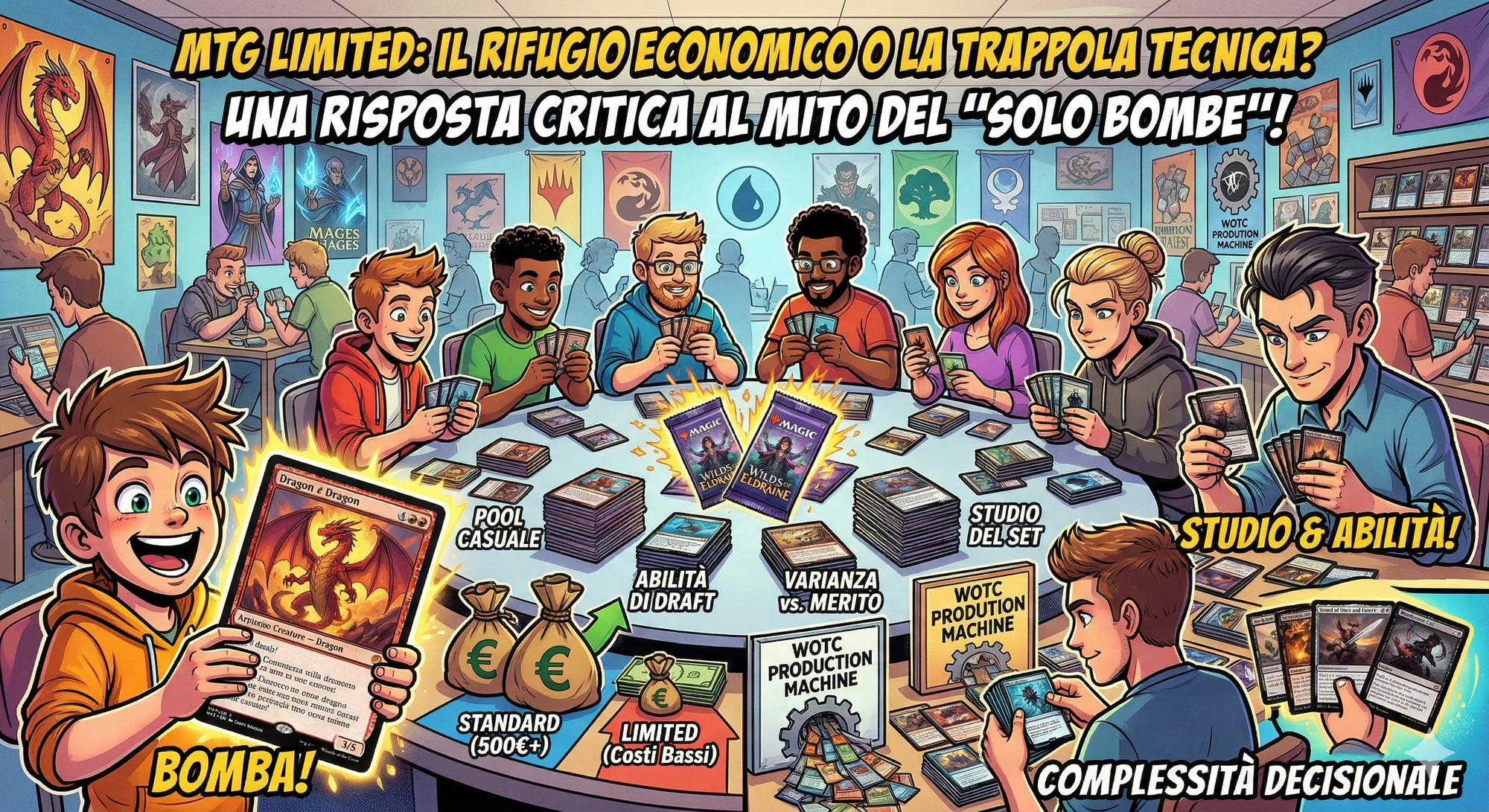 MTG: Il Limited è davvero il "rifugio" dai costi dello Standard? Una risposta critica