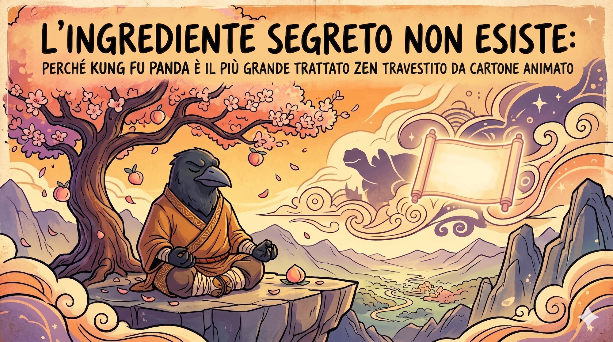 L'ingrediente segreto non esiste: Perché Kung Fu Panda è il più grande trattato zen travestito da cartone animato