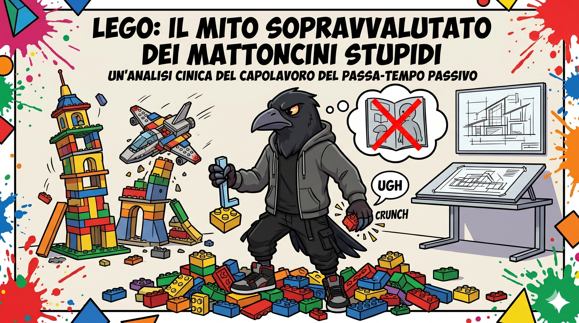 Il Sacro Tempio dell’ABS: Perché i LEGO sono il più Grande Inganno della Nostra Generazione