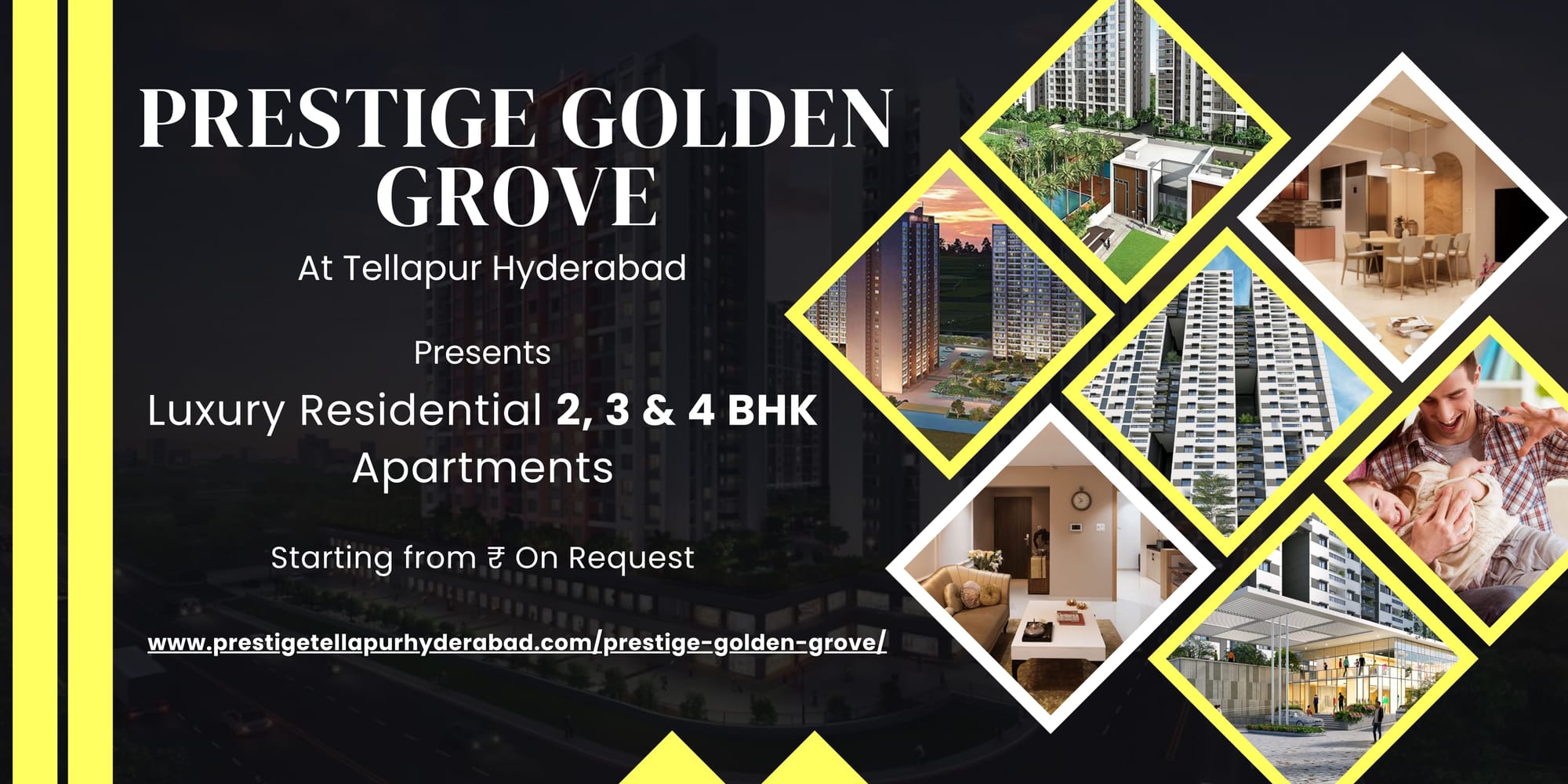 Prestige Golden Grove Tellapur Hyderabad - Surround Yourself With Elegance