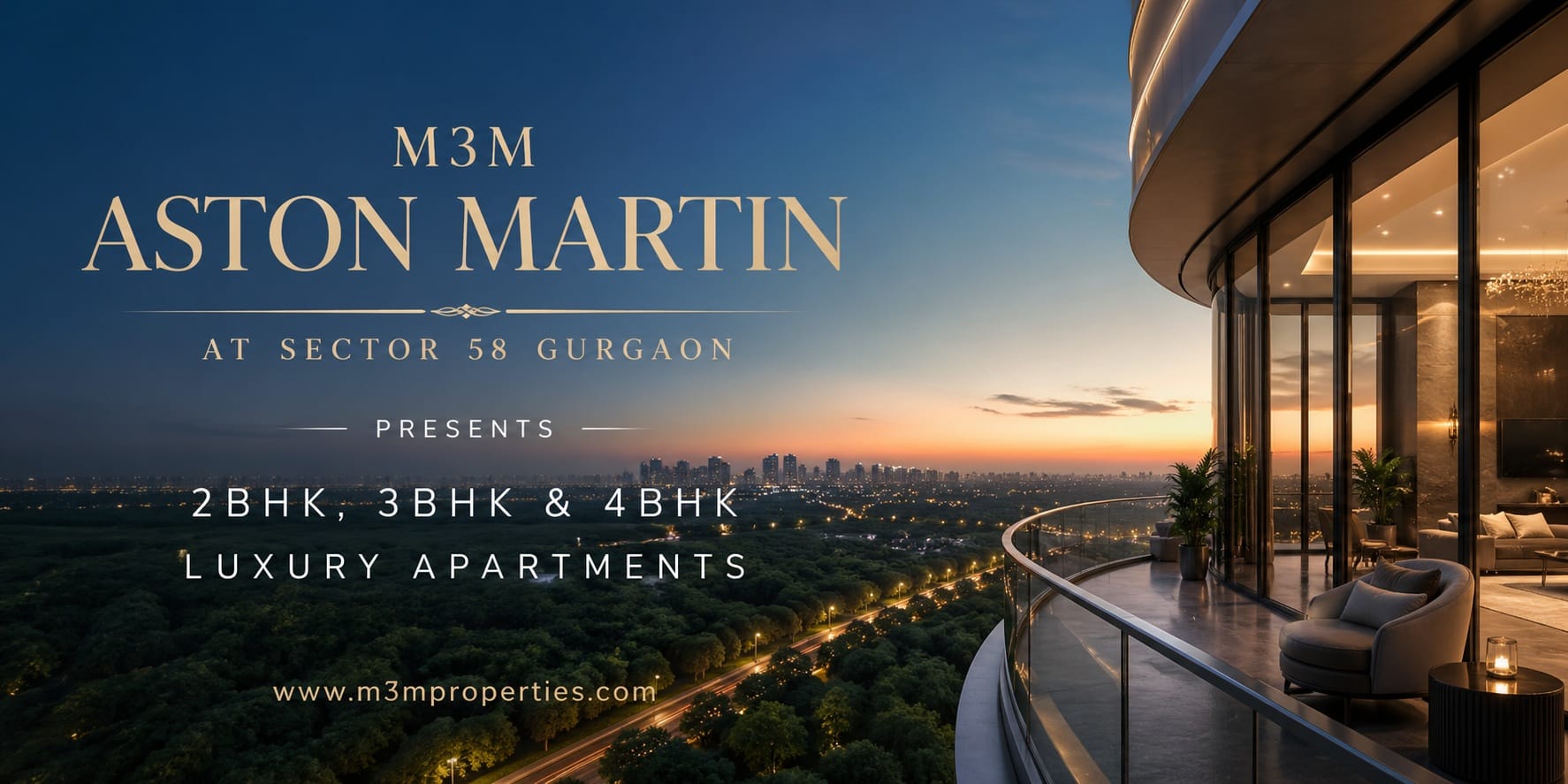 M3M Aston Martin Sector 58 Gurgaon - Life Just Got Better
