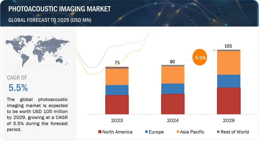 Photoacoustic Imaging Market Size & Growth Strategy: $80M in 2024 to $105M by 2029