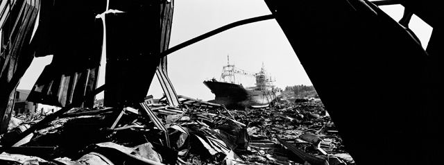 2nd prize General News Stories. Paolo Pellegrin, Italy, Magnum Photos for Zeit Magazin. Tsunami aftermath, Kesennuma, Miyagi prefecture, Japan, 14 April 2011 Paolo Pellegrin, Italy, Magnum Photos for Zeit Magazin