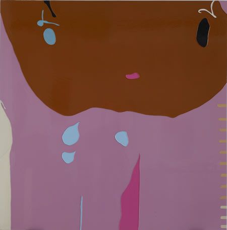 Gary Hume RA, The Cradle. 2011, gloss on aluminium, 196 x 198 x 2.2 cm. Copyright Gary Hume, Photographer Steve White