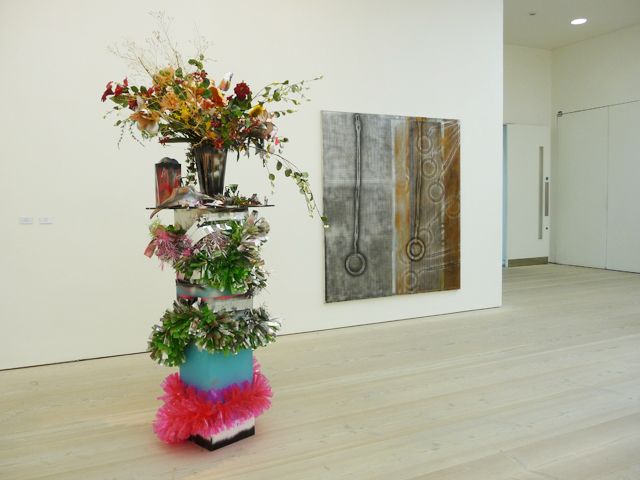 Isa Genzken_Bouquet. Plastic wood lacquer mirror