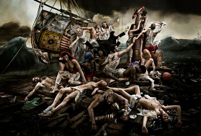The Raft of Illusions by Gérard Rancinan © Gérard Rancinan