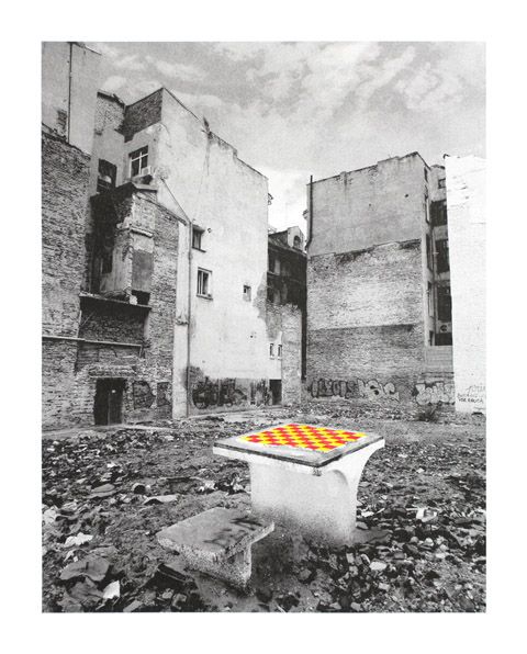 On the movement of pieces eating each other