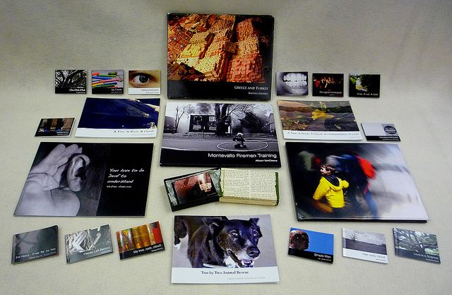 Carmichael Library, in cooperation with the Department of Art, presents a display of photographic books made by University of Montevallo Art Students