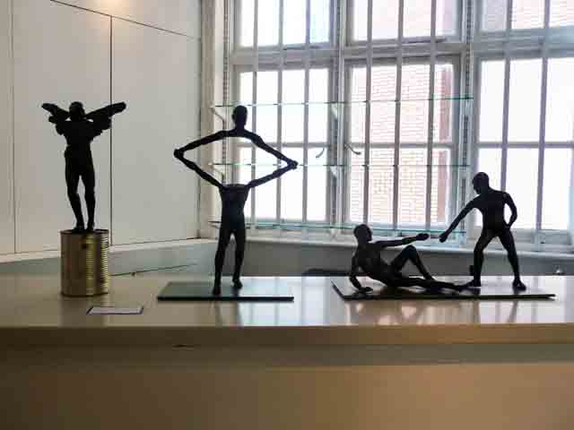 Dan Reisner’s bronze sculptures