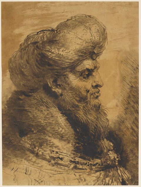 The Head of an Oriental, 1655 Royal Collection Trust/© Her Majesty Queen Elizabeth II 2013 head of an oriental