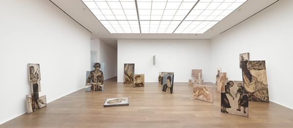 Installation view, ‘Ida Applebroog’, Hauser & Wirth London, Savile Row. 2011 © Ida Applebroog. Courtesy of the artist and Hauser & Wirth