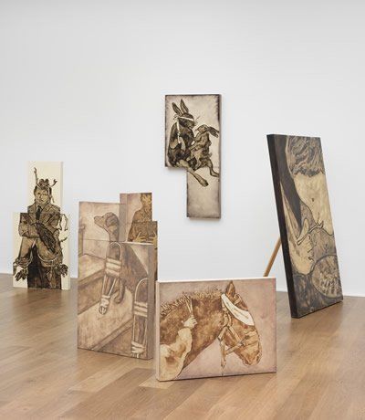 Installation view, ‘Ida Applebroog’, Hauser & Wirth London, Savile Row. 2011 © Ida Applebroog. Courtesy of the artist and Hauser & Wirth
