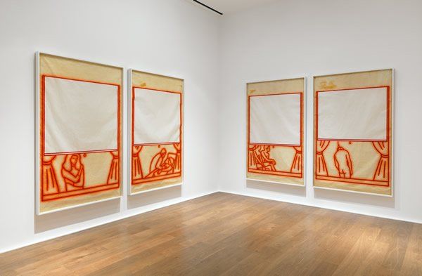 Installation view, ‘Ida Applebroog’, Hauser & Wirth London, Savile Row. 2011 © Ida Applebroog. Courtesy of the artist and Hauser & Wirth