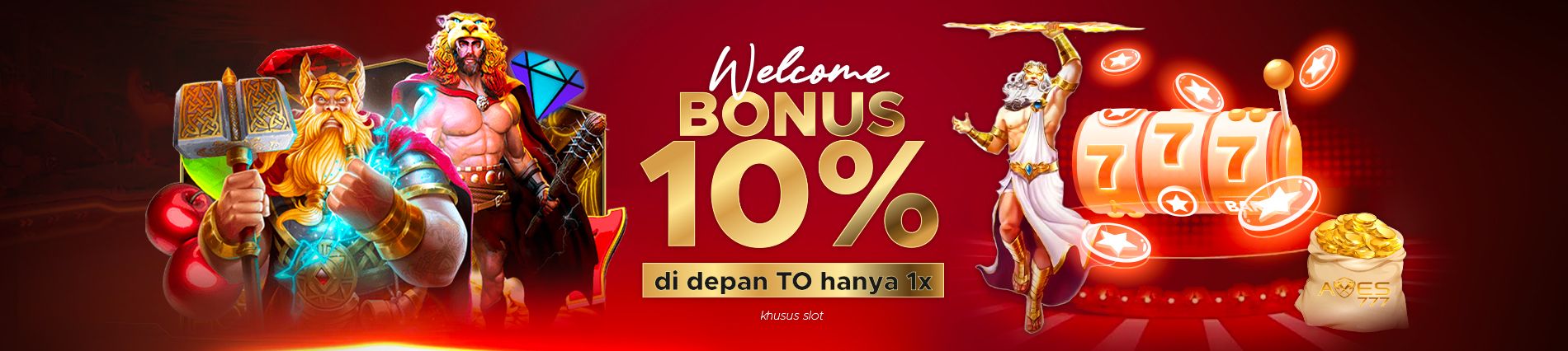 Axes777 Welcome Bonus Slot