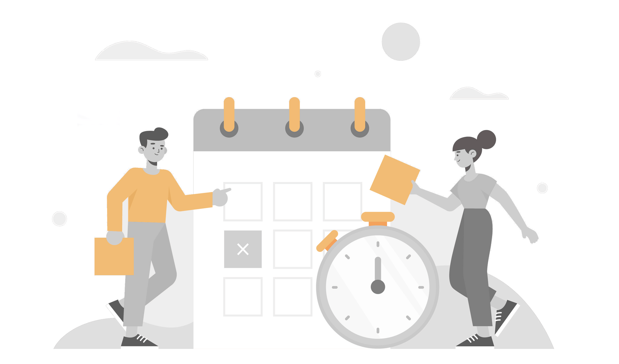 Set up the calendar in a new Tana workspace.