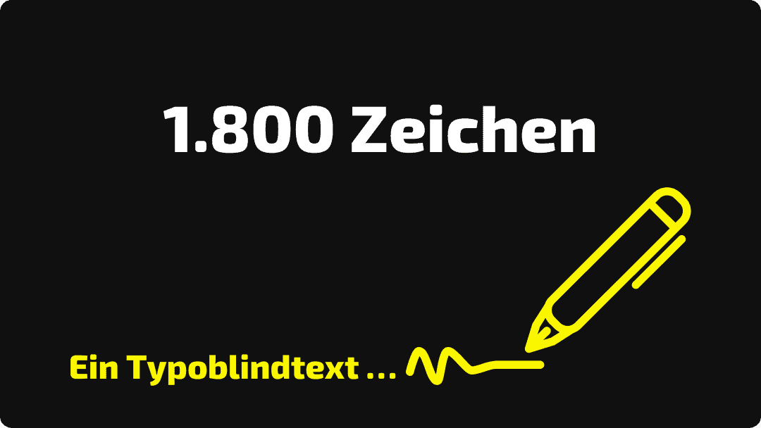 Demo mit über 1800 Zeichen