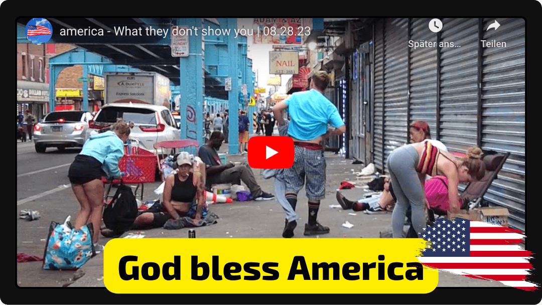 God bless America …