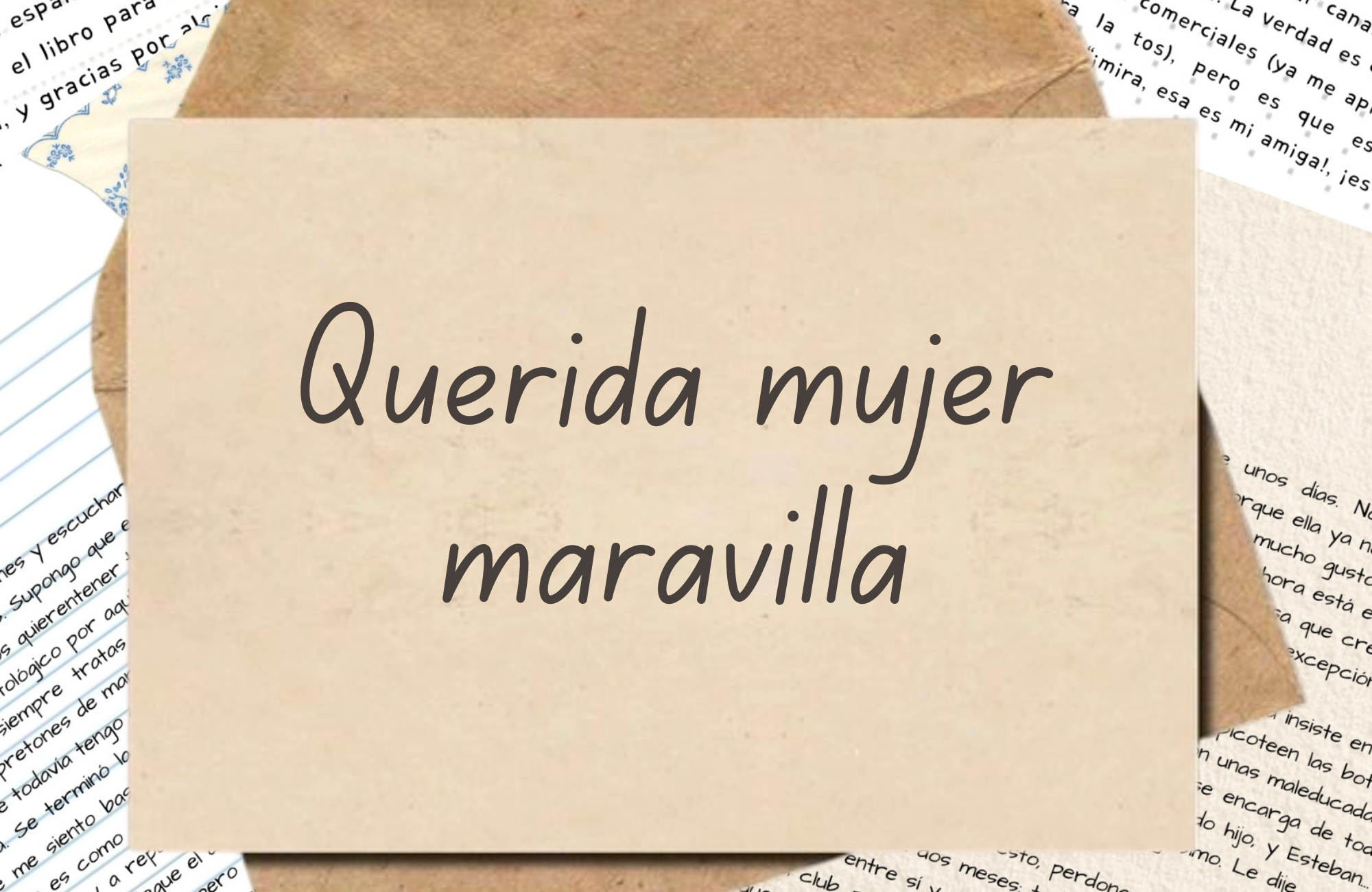 Querida Mujer Maravilla