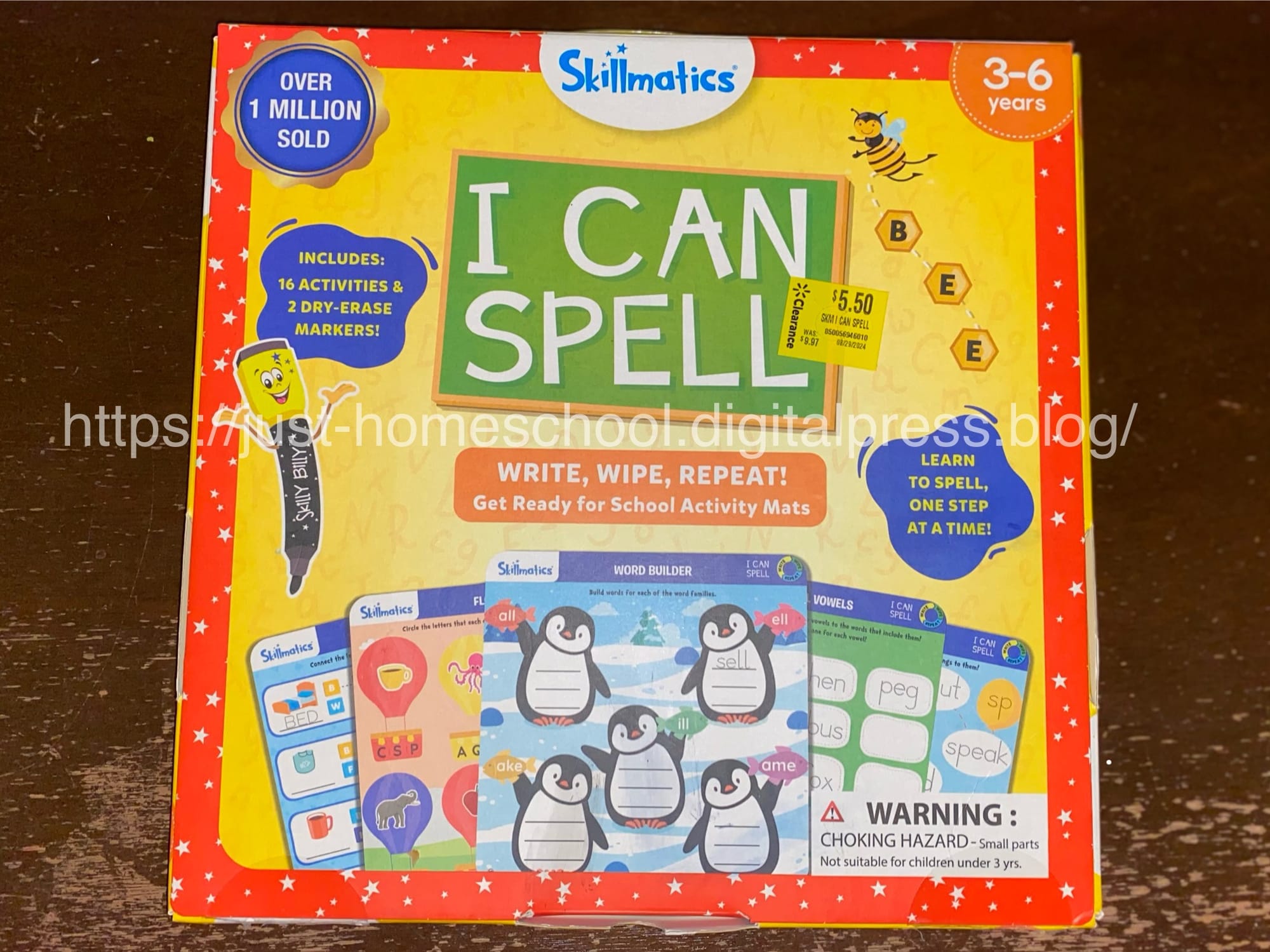 Ni’s Homeschool Finds: Skillmatics I Can Spell Write, Wipe, & Repeat Activity