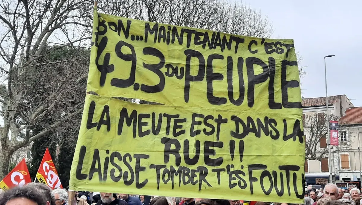 Retour sur le mouvement “Bloquons tout” à Alès le 10/09