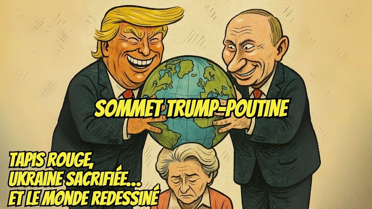 Sommet TRUMP–POUTINE : Tapis rouge, Ukraine sacrifiée… et le monde redessiné en Alaska !