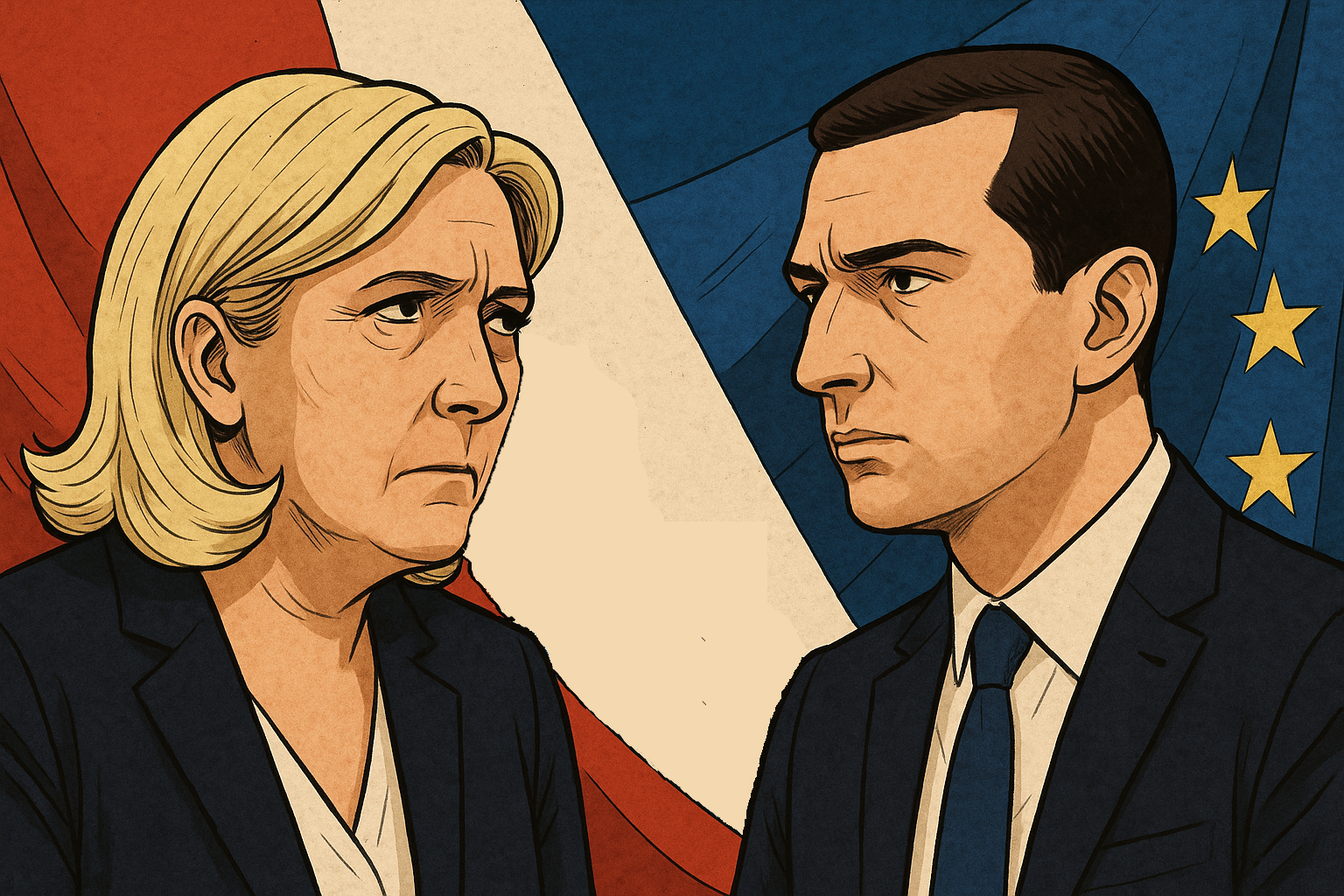 Bardella contre Le Pen : la rupture est en marche