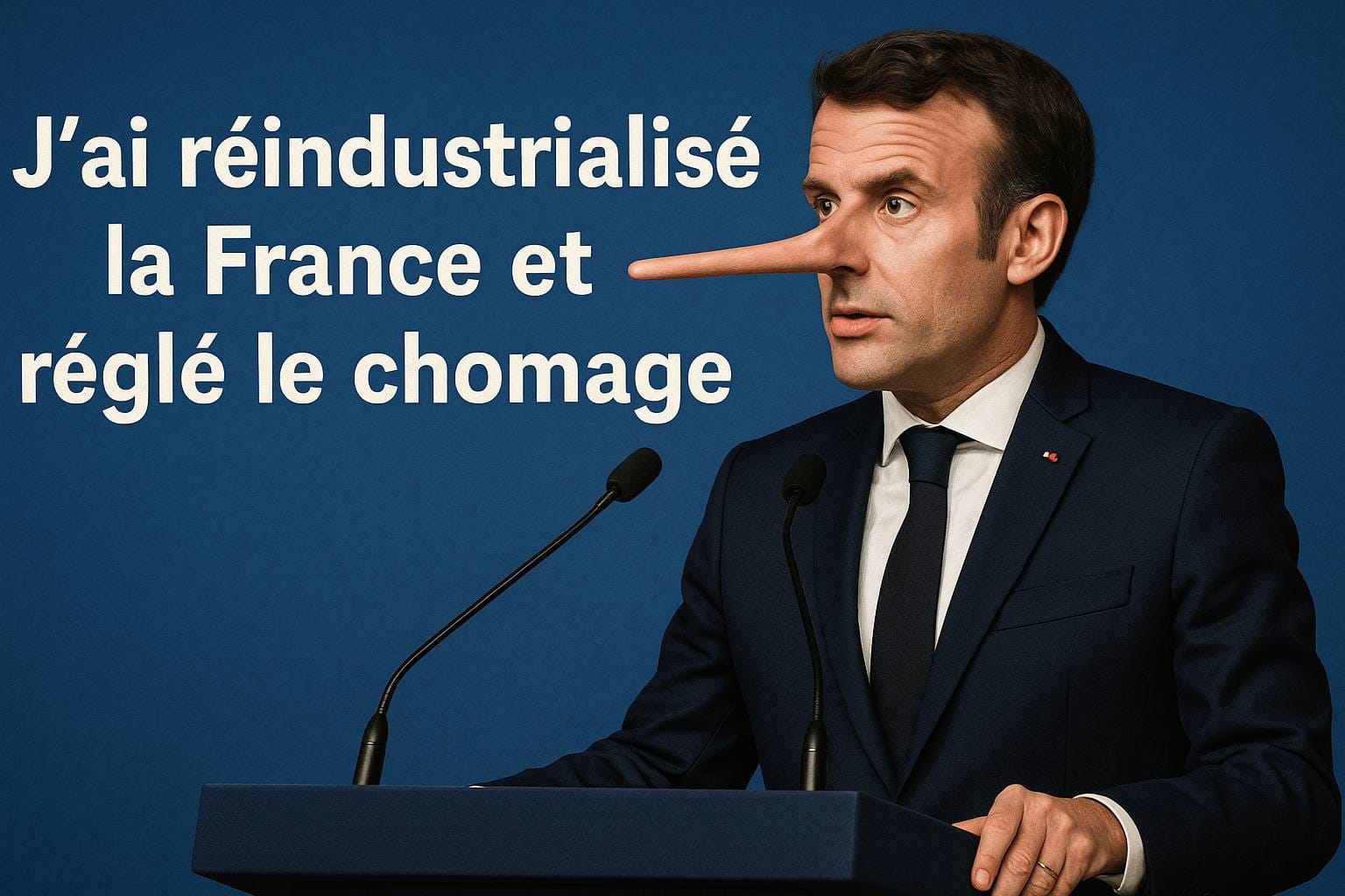 FACT-CHECKING - Emmanuel Macron a-t-il gagné, comme il le dit, le combat de la réindustrialisation ?