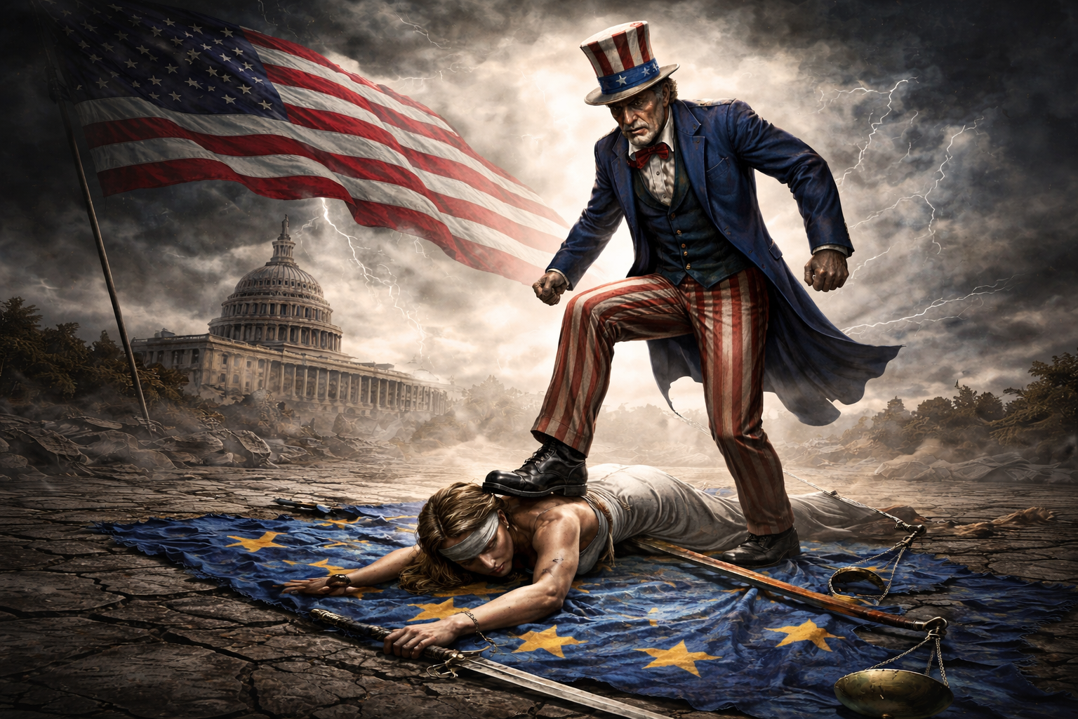 Sanctions américaines : quand l’arbitraire que l’Europe tolère se retourne contre elle