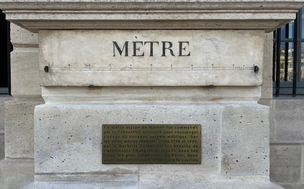 Mètre au monde - le rêve révolutionnaire d’un monde unifié