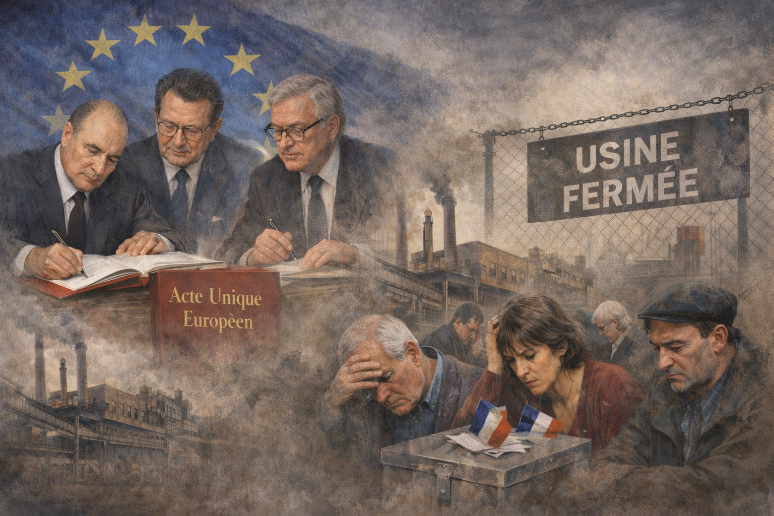 L'Acte unique – Il y a 40 ans commençait l'effondrement de la France