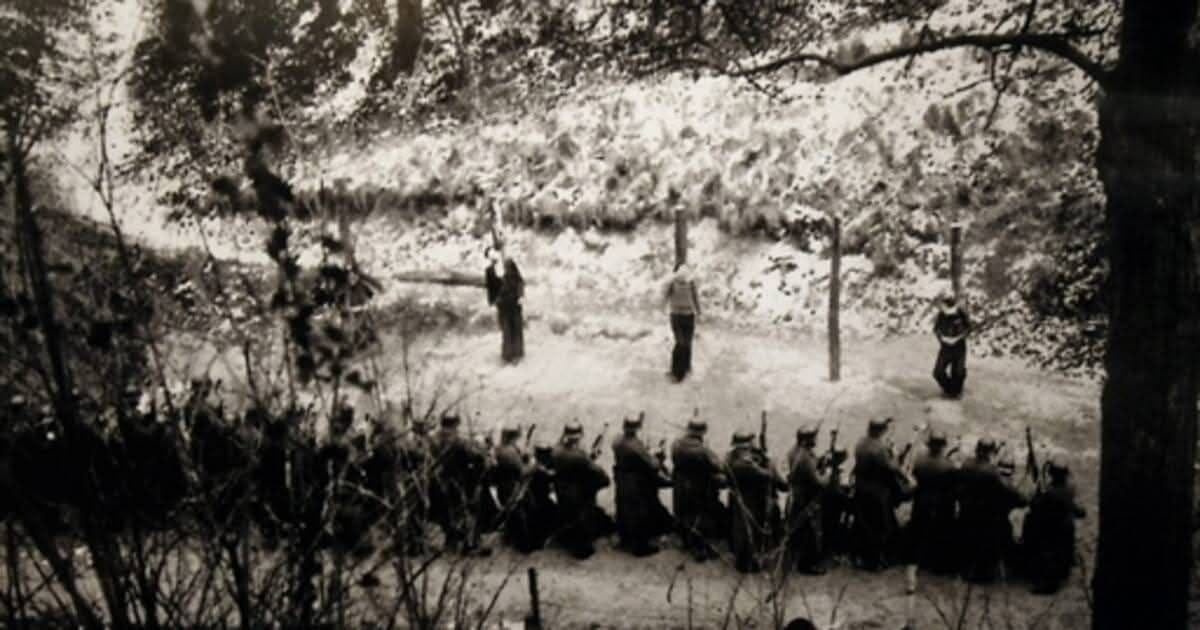 L'éxécution au Mont Valérien