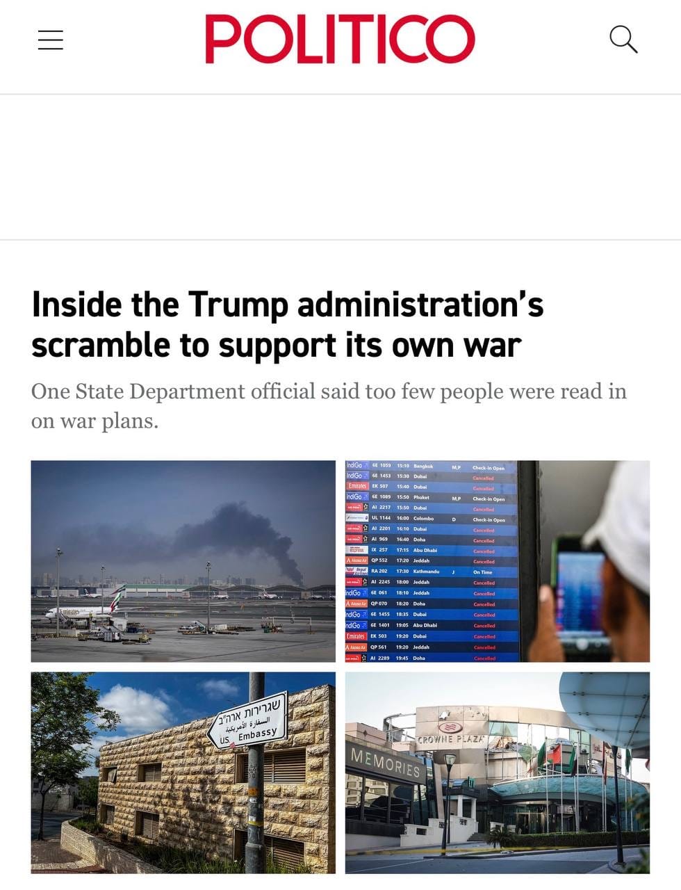 Guerre contre l’Iran : le Pentagone se prépare à des opérations d’au moins 100 jours