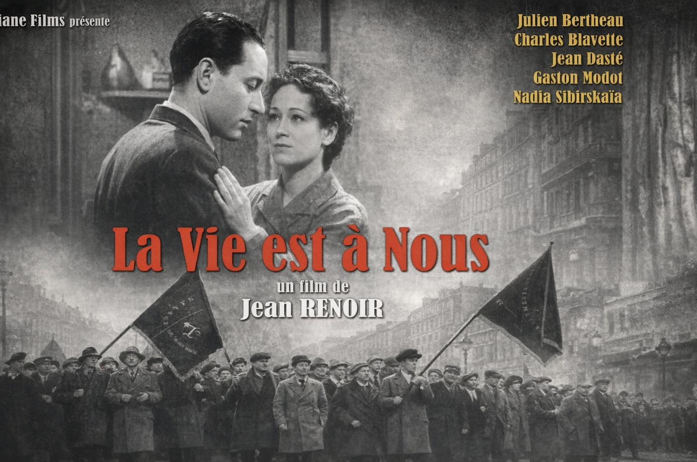 Avril 1936, La Vie est à nous